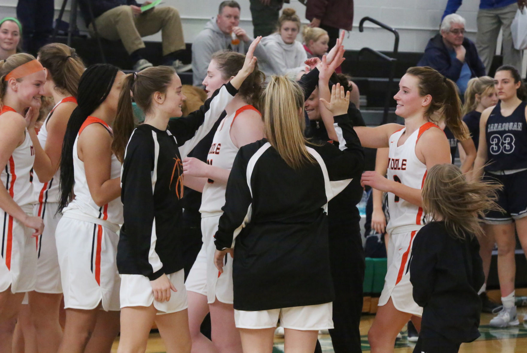 Middle Manasquan girls basketball